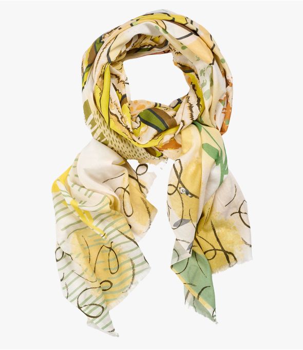 KIRY Foulard en Coton - 1