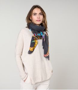 AMIE Foulard en Laine - 1