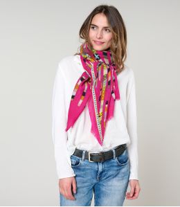 AUDREY Foulard en Laine - 3