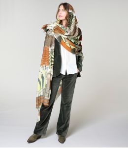 FULVIA Foulard en Laine, Soie - 2