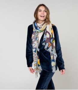 GIANA Foulard en Modal, Laine - 1