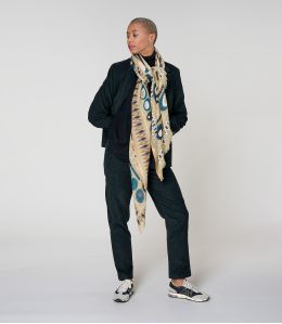 JENNY Foulard en Laine - 1