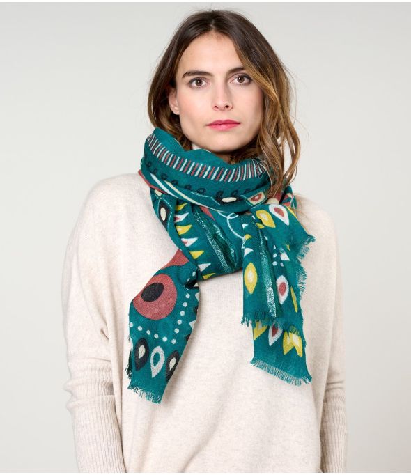 JENNY Foulard en Laine - 8