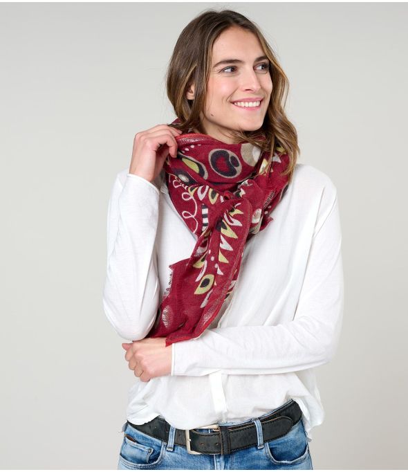 JENNY Foulard en Laine - 11