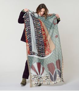 NADIA Foulard en Laine - 3