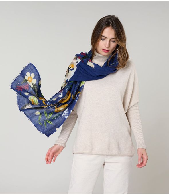 NOEMIE Foulard en Laine - 8