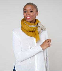 MERIL Foulard en Laine, Soie - 7