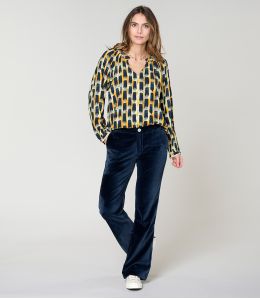 IRIS KUMI MARINE BLOUSE en Viscose - 1