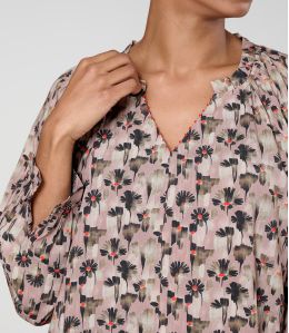 IRIS VERO NUDE BLOUSE en Viscose - 4