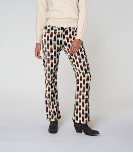 SASHA KUMI PRUNE PANTALON en Coton - 2