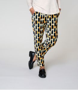 LENY KUMI MARINE PANTALON en Coton - 2