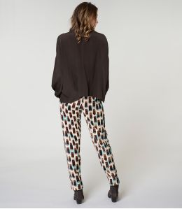 LENY KUMI PRUNE PANTALON en Coton - 4