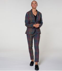 PAULE TARTAN MULTI JACKET in Cotone - 1