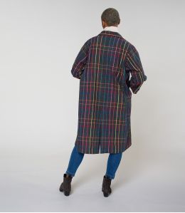 GUSTAVE TARTAN MULTI COAT aus Baumwolle - 3