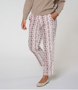 LENY BELEM BEIGE PANTALON en Coton - 3