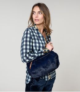 Borsa in poliestere NAVY PACK MEDIUM FUR - 2