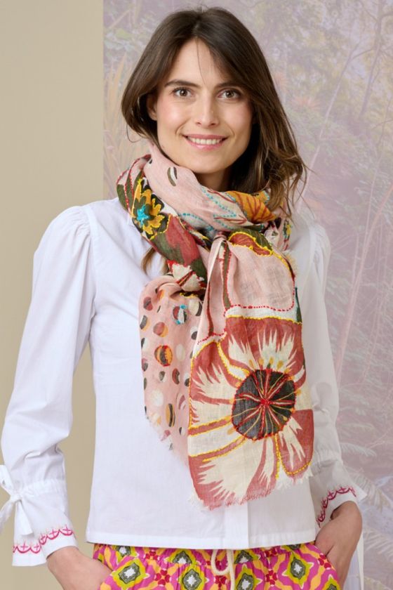 AMBER Wool Scarf for Women | Storiatipic