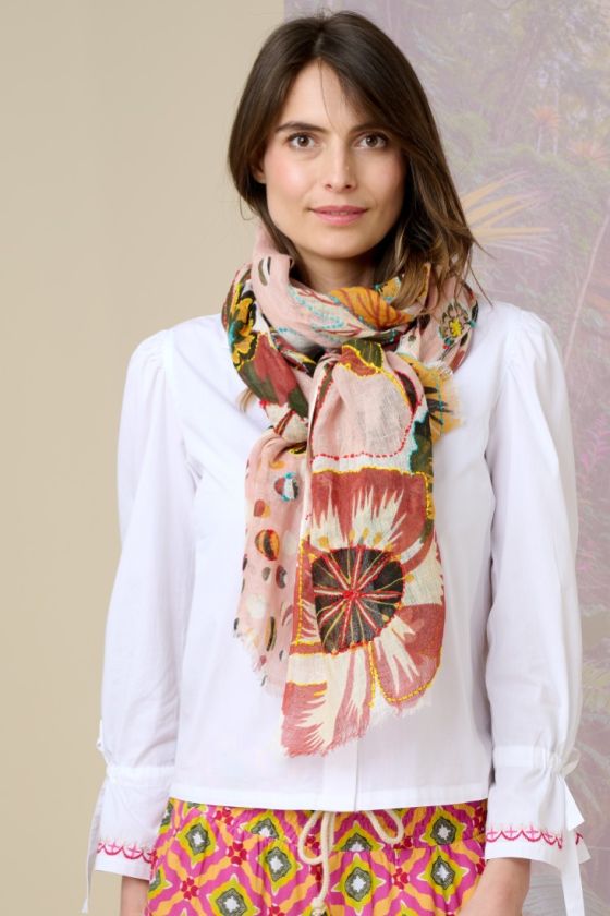 AMBER Wool Scarf for Women | Storiatipic