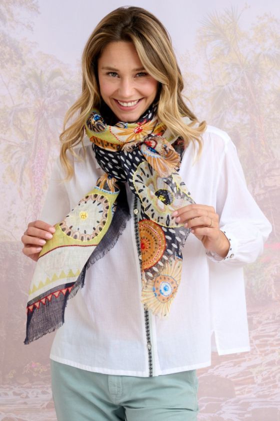 ATHENA Wool Scarf for Women | Storiatipic