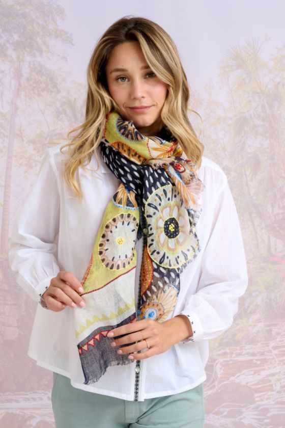 ATHENA Wool Scarf for Women | Storiatipic