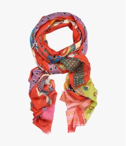 ALICE Modal scarf, Women's Silk 100x200 cm Storiatipic - 5