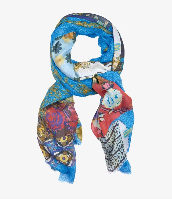 APRIL Modal scarf, Women's Silk 100x200 cm Storiatipic - 6