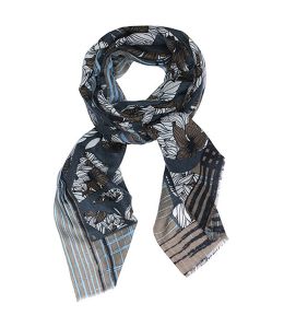 BOUQUET Women's Wool Scarf 80x190 cm Storiatipic - 1