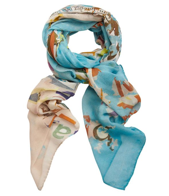 CYBELE Cotton scarf, Women's Modal 140 x 140 cm Storiatipic - 2