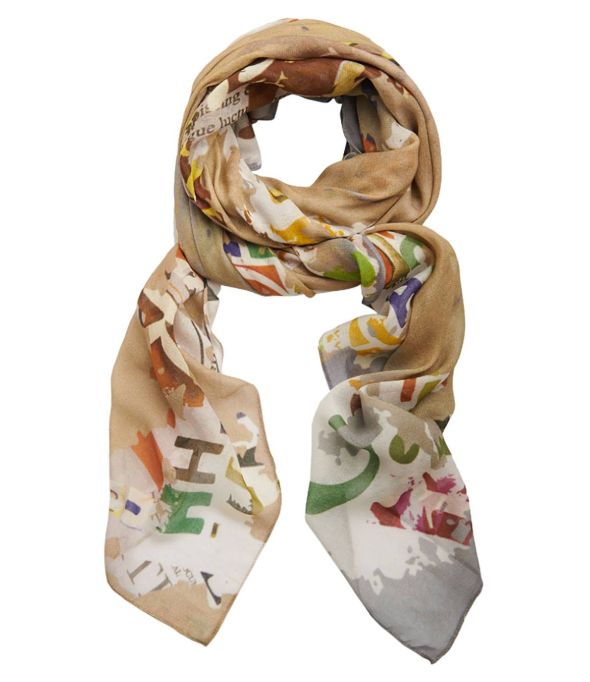 CYBELE Cotton scarf, Women's Modal 140 x 140 cm Storiatipic - 4