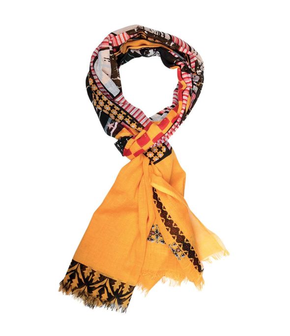 DIABOLO Men's Cotton Scarf 100x200 cm Storiatipic - 2