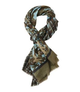 HEROIC Men's Wool Scarf 80x200 cm Storiatipic - 1