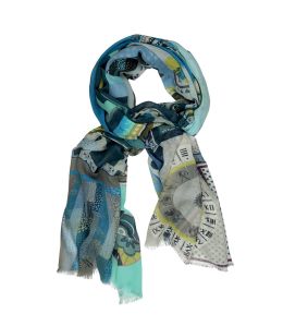 MESCLUN Modal Scarf, Women's Cotton 100x200 cm Storiatipic - 2