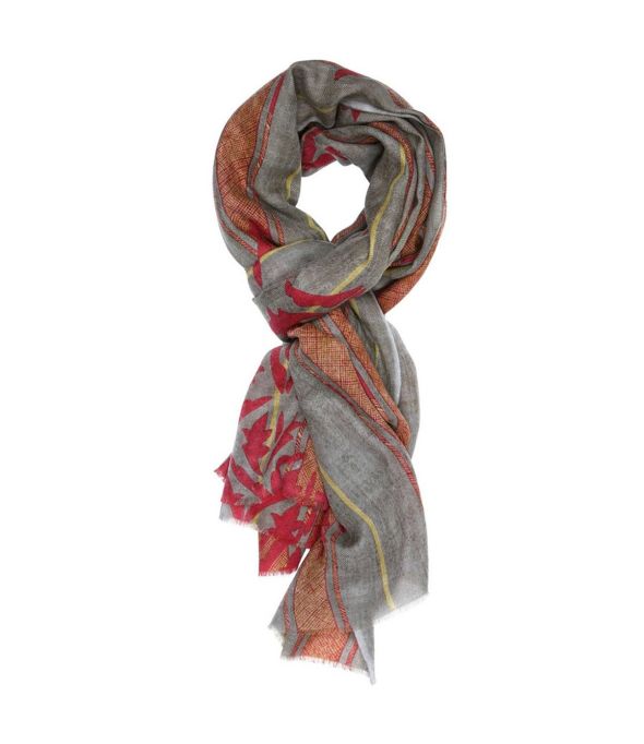 PATTERN Men's Wool Scarf 80x200 cm Storiatipic - 1