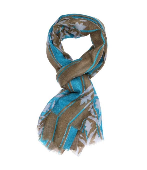 PATTERN Men's Wool Scarf 80x200 cm Storiatipic - 2