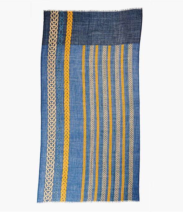 HARDI Men's Wool Scarf 100x200 cm Storiatipic - 1