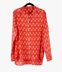 FRAN AUBE Cotton Shirt for Women Storiatipic - 2