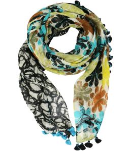 BELLY Foulard en Lin pour Femme 80 x 190 CM Storiatipic - 4