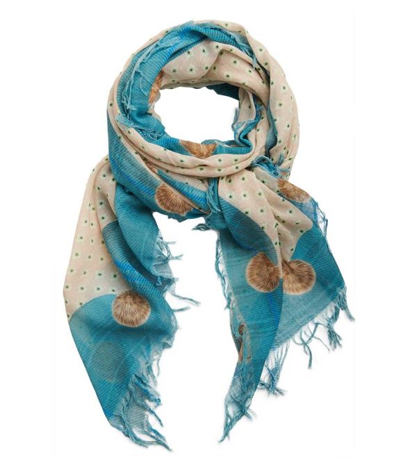 DAPHNEE Women's Cotton Scarf 100x200 cm Storiatipic - 1